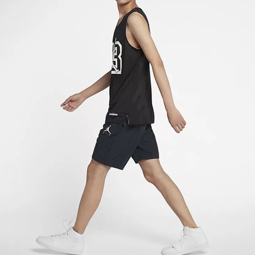 Air Jordan Running Training Gym Sports Shorts Black 939995-010 - 3