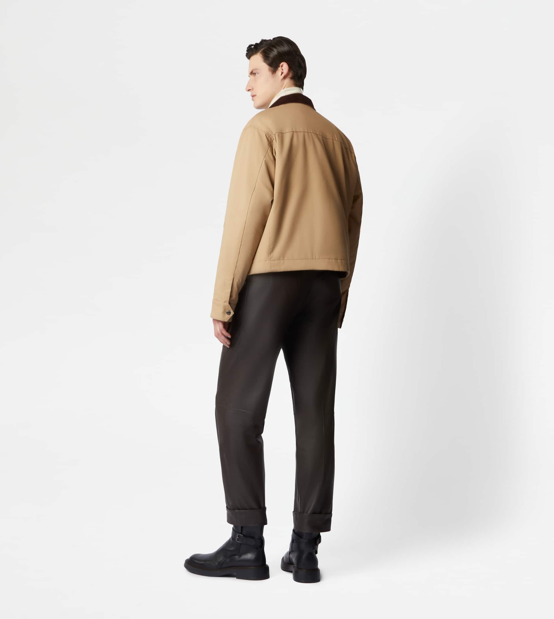 AVIATOR JACKET - BEIGE - 3