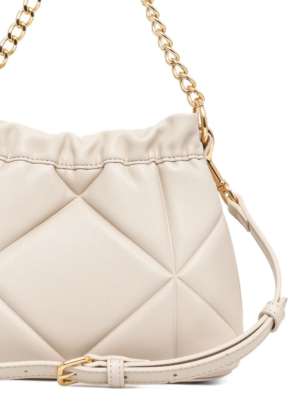 logo-plaque bucket bag - 3