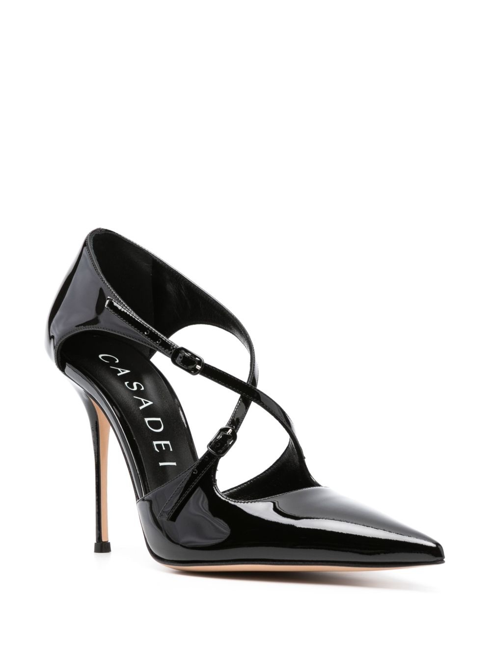 Anna 100mm leather pumps - 2