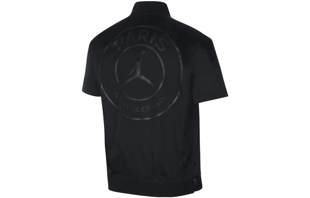 Men's Jordan Logo Breathable Short Sleeve Jacket BQ8355-010 - 2