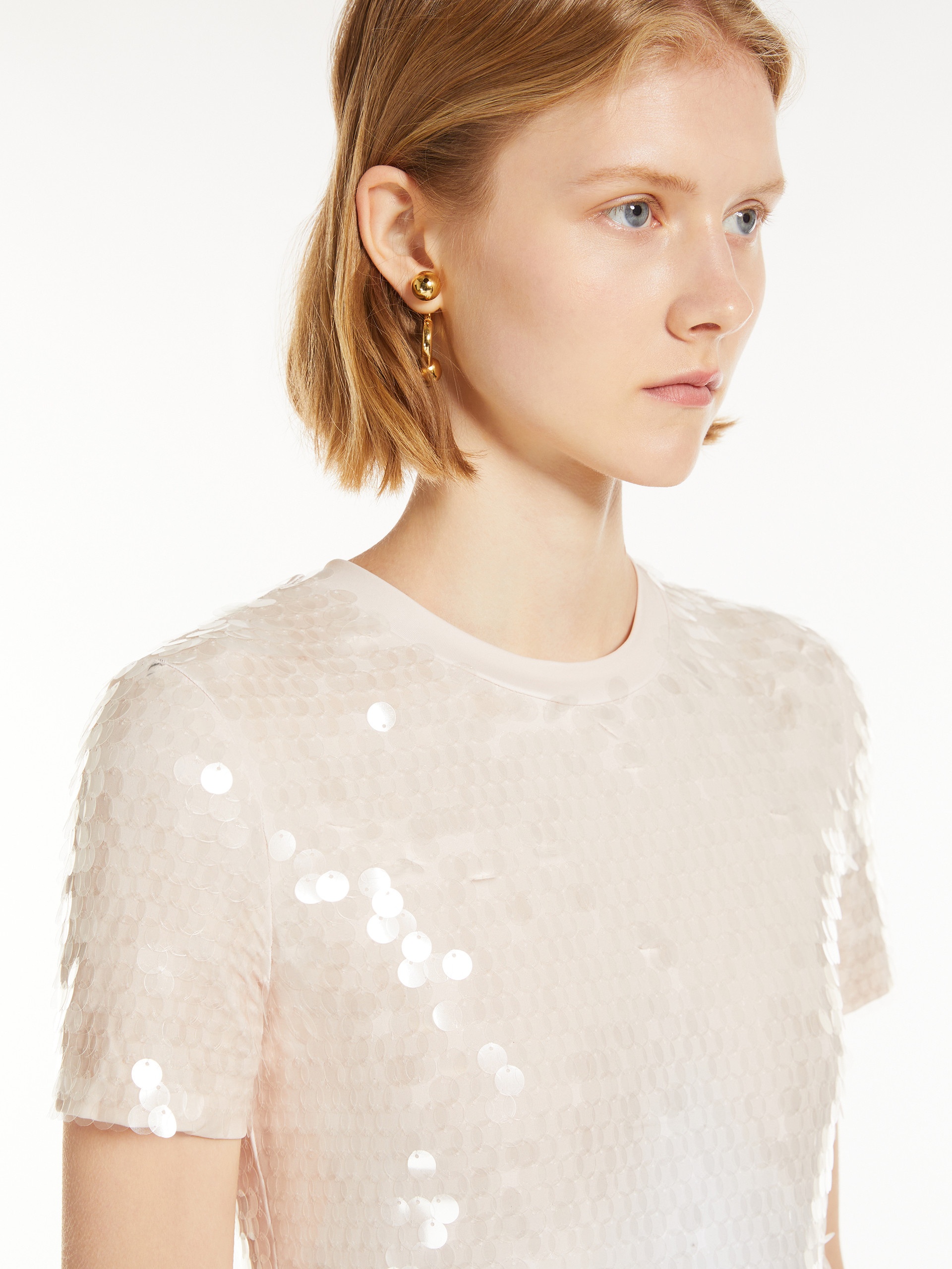 ワンピース Sportmax RANGHI LONG DRESS WITH SEQUINS Sportmax RANGHI Long sequinned dress | REVERSIBLE