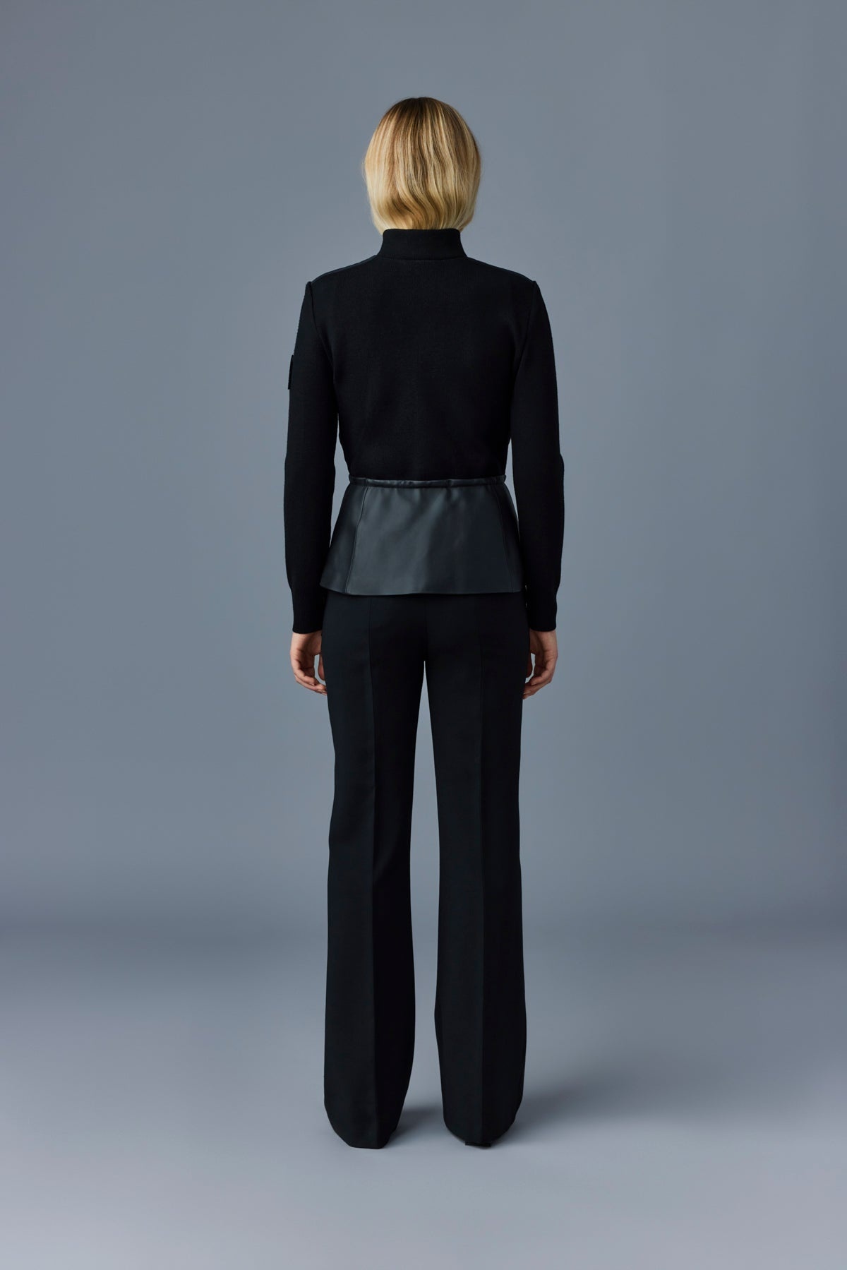 JOYCE Hybrid jacket with peplum - 4