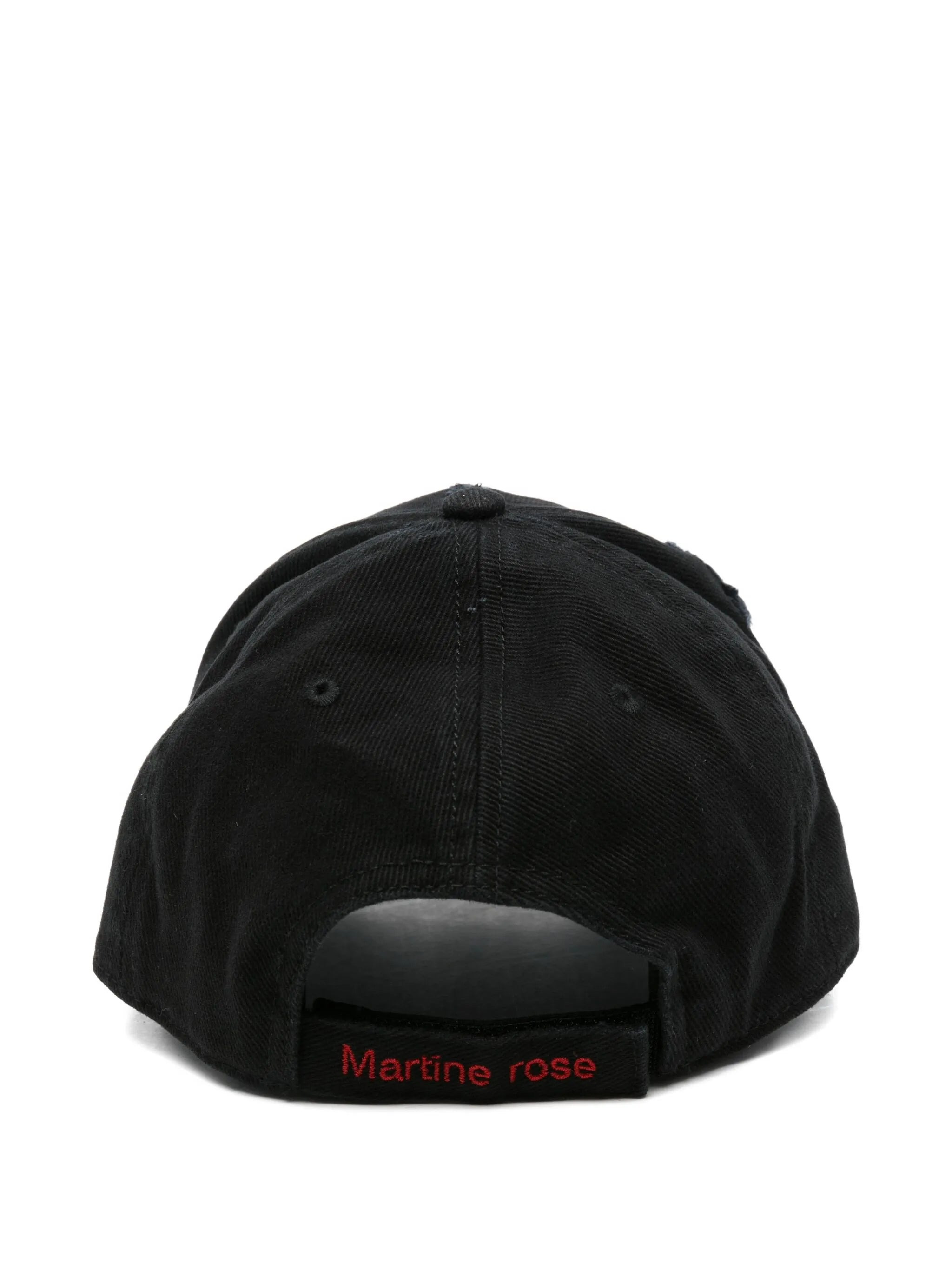 Martine Rose Distressed-brim Baseball Cap - 2