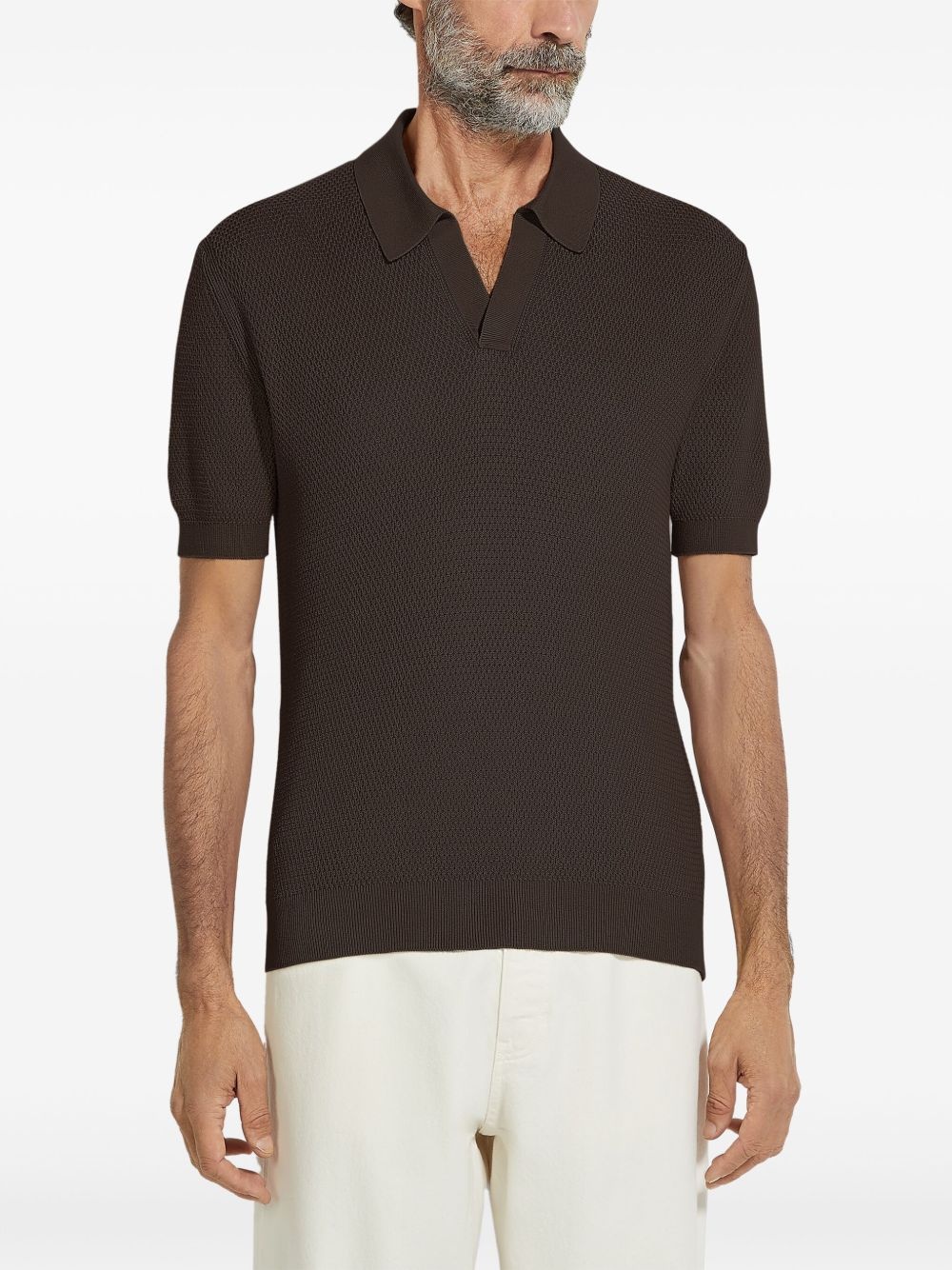 cotton polo shirt - 2