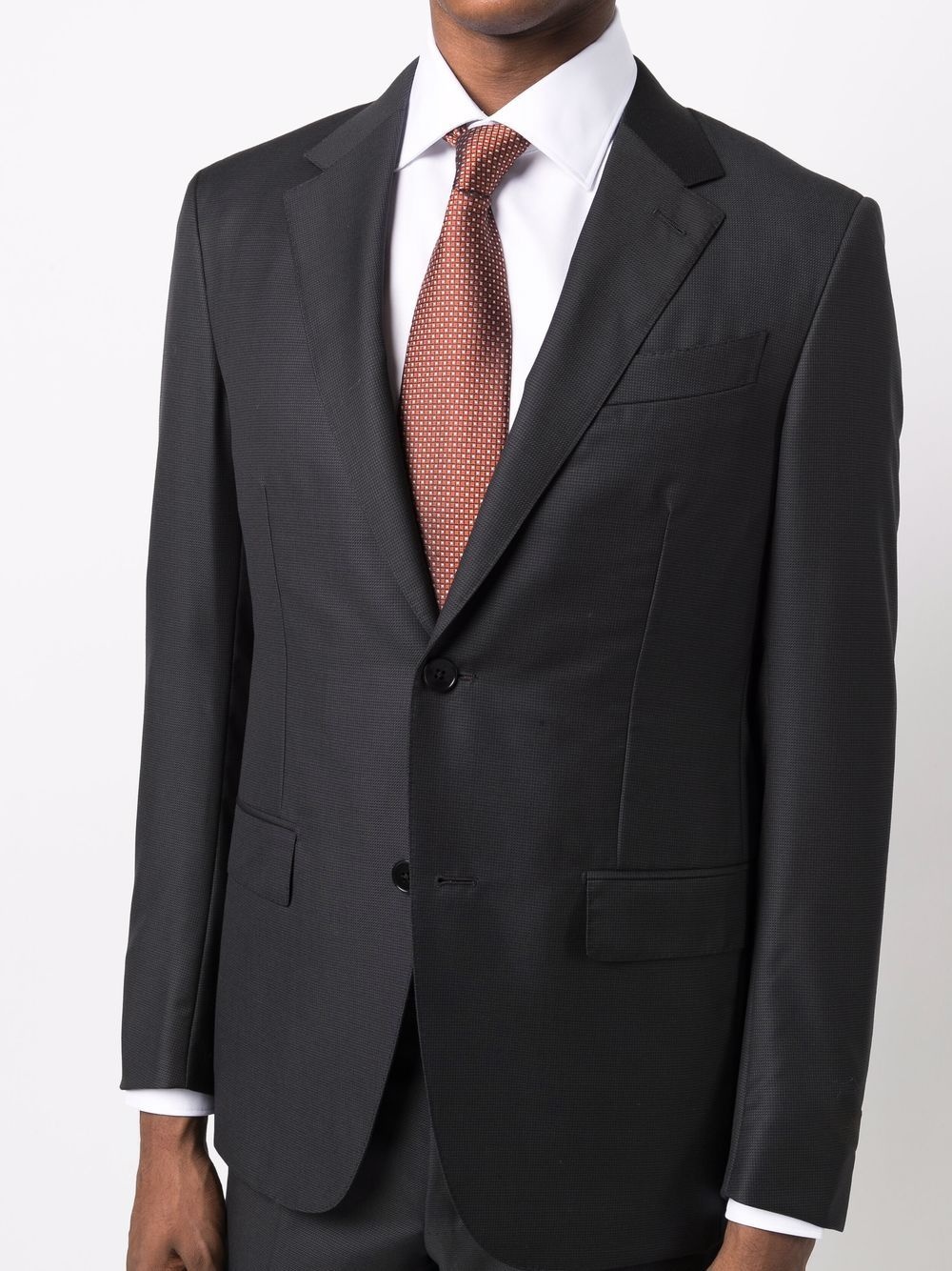 single-breasted two-piece suit - 5