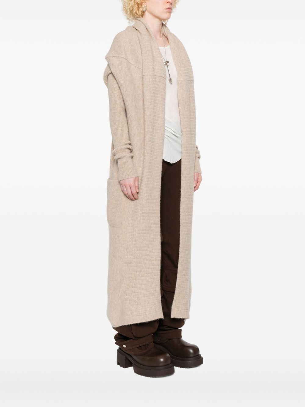 open-front cardigan - 3