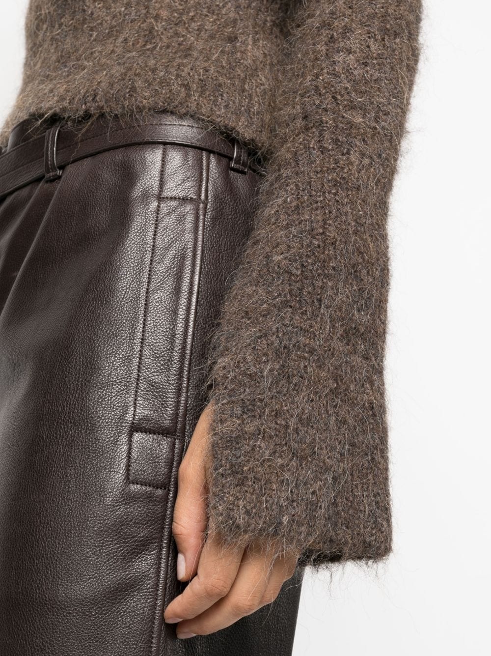 Solaris cut-out knitted top - 5