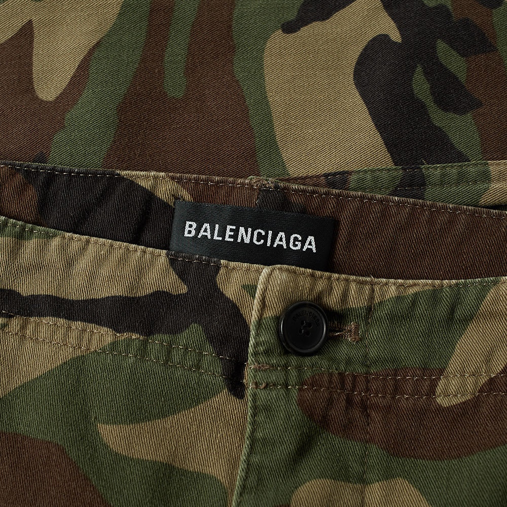 Balenciaga Slim Camo Cargo Pant - 2