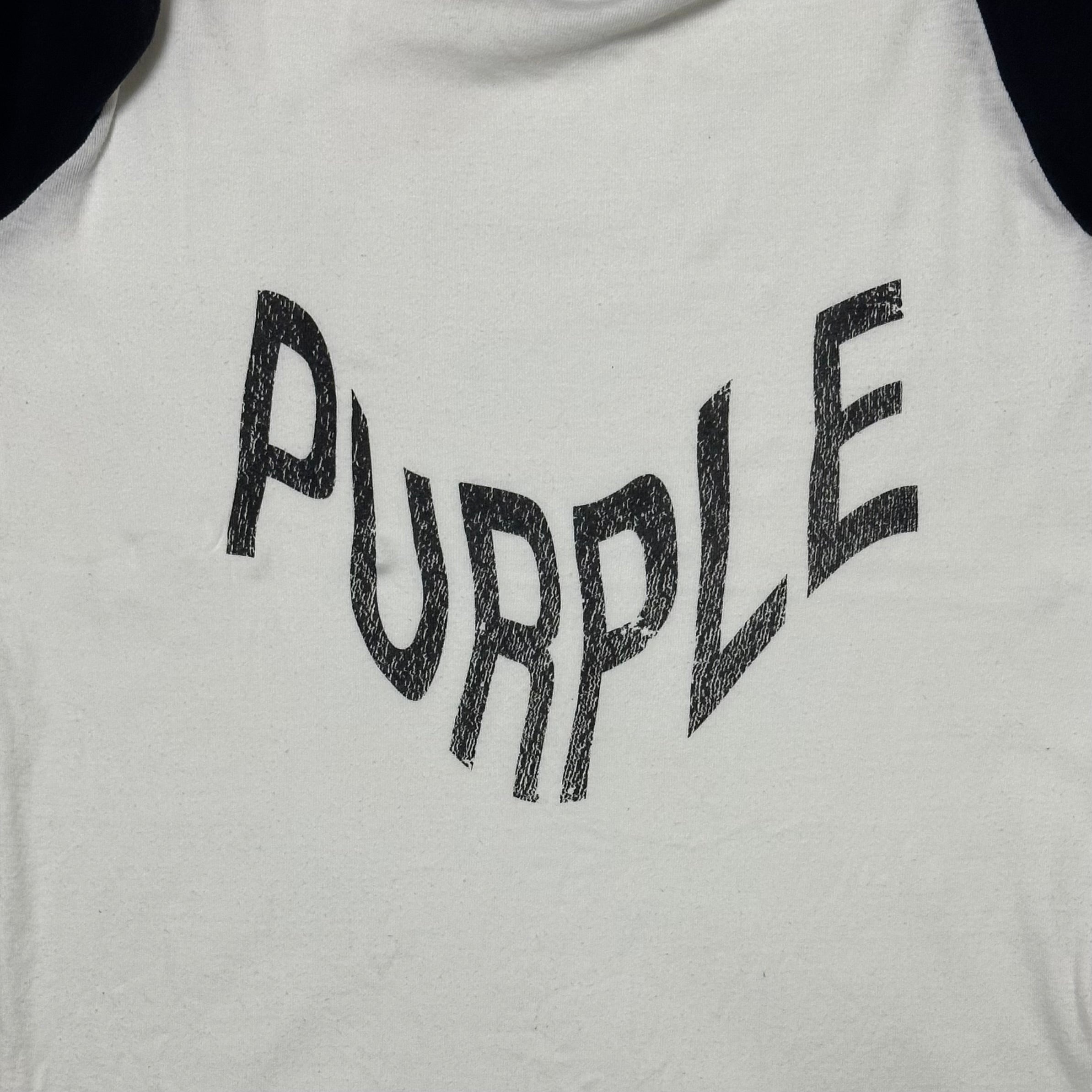 UNDERCOVER Spring Summer 2004 "Languid" PURPLE Logo Print Mini Dress - 4