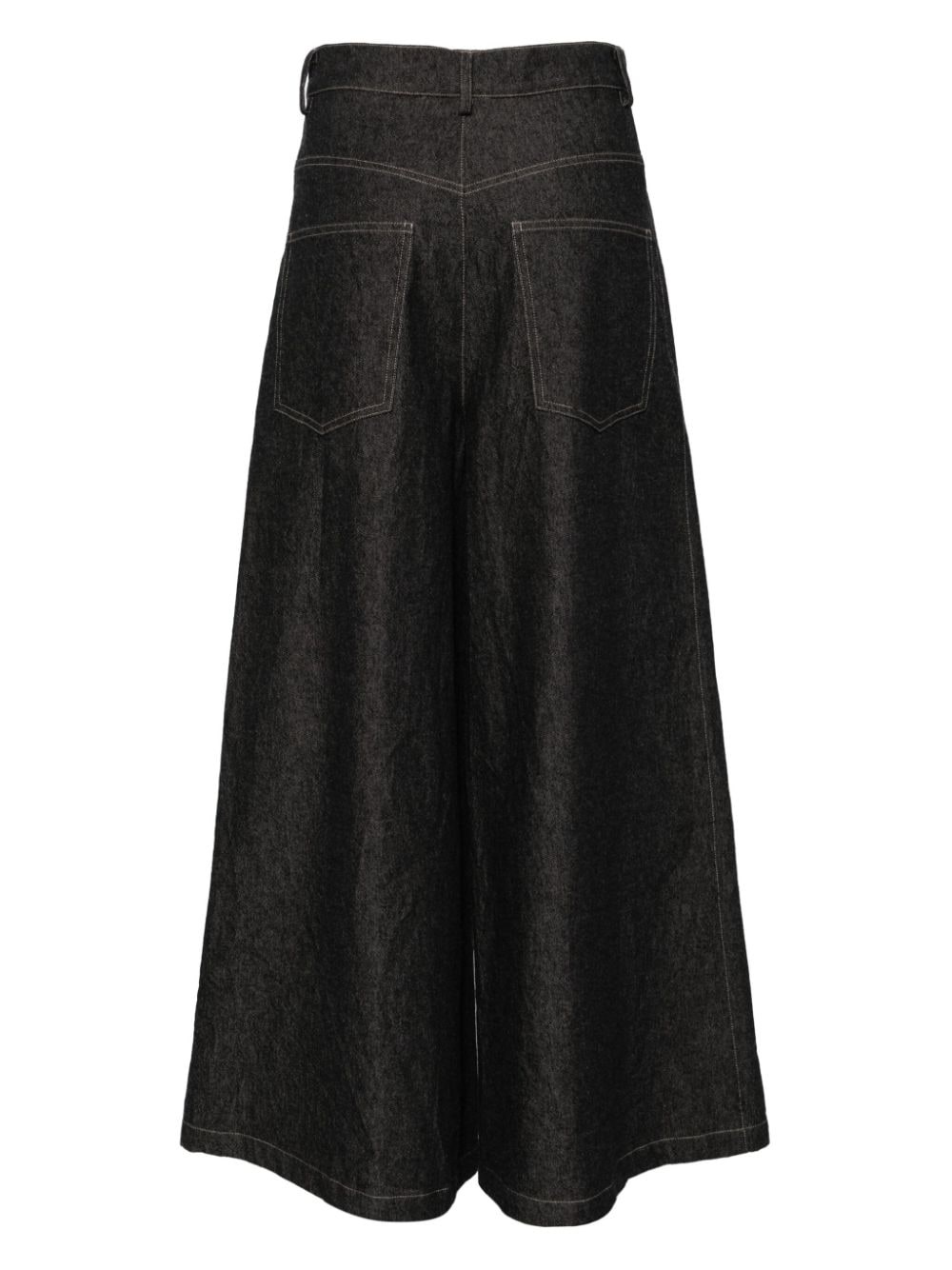 Wide-leg 5 pocket pants - 2