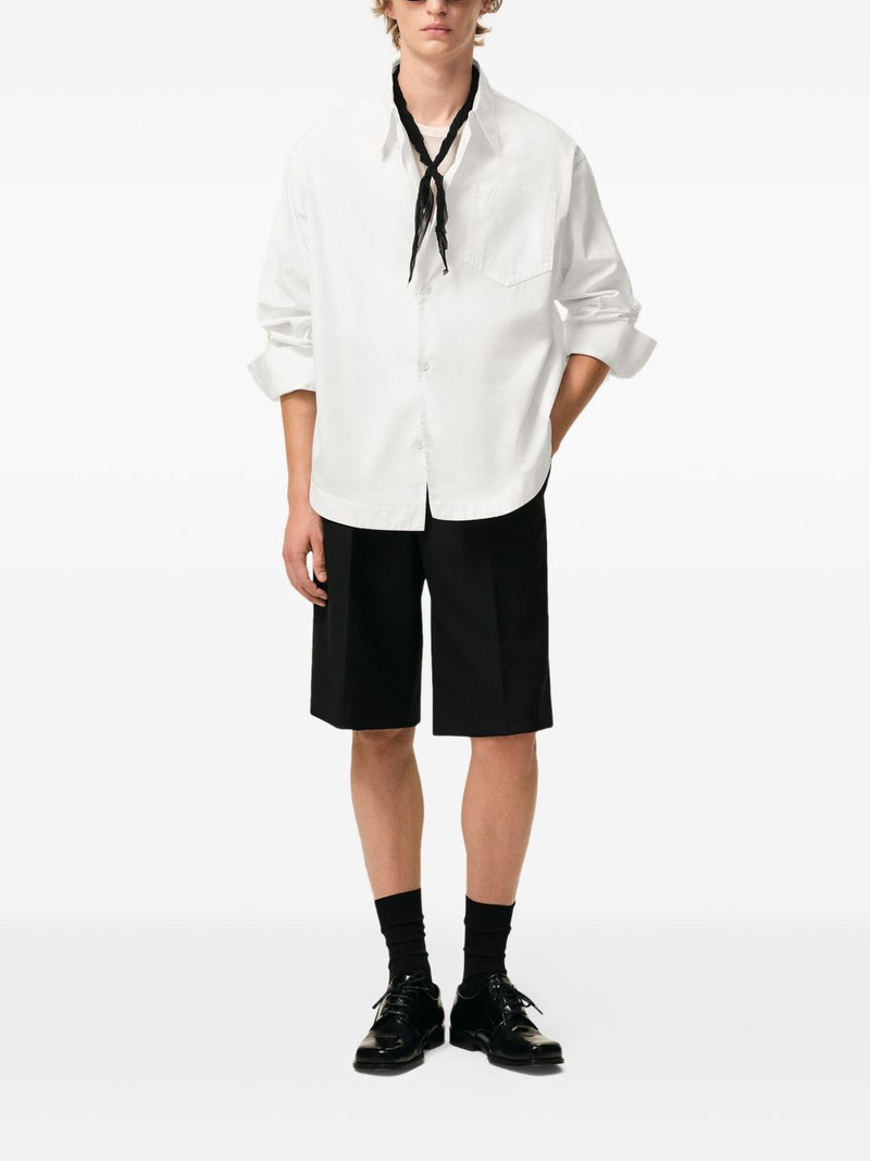 AMI Paris Ami De Coeur wide-fit pocket shirt outlook