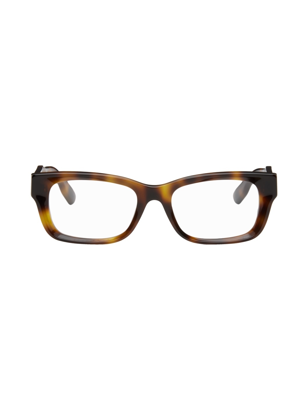 Tortoiseshell Square Glasses - 1