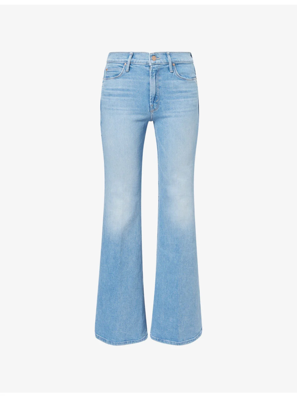 Lil Doozy Wide-Leg Cotton-Blend Denim Jeans - 1