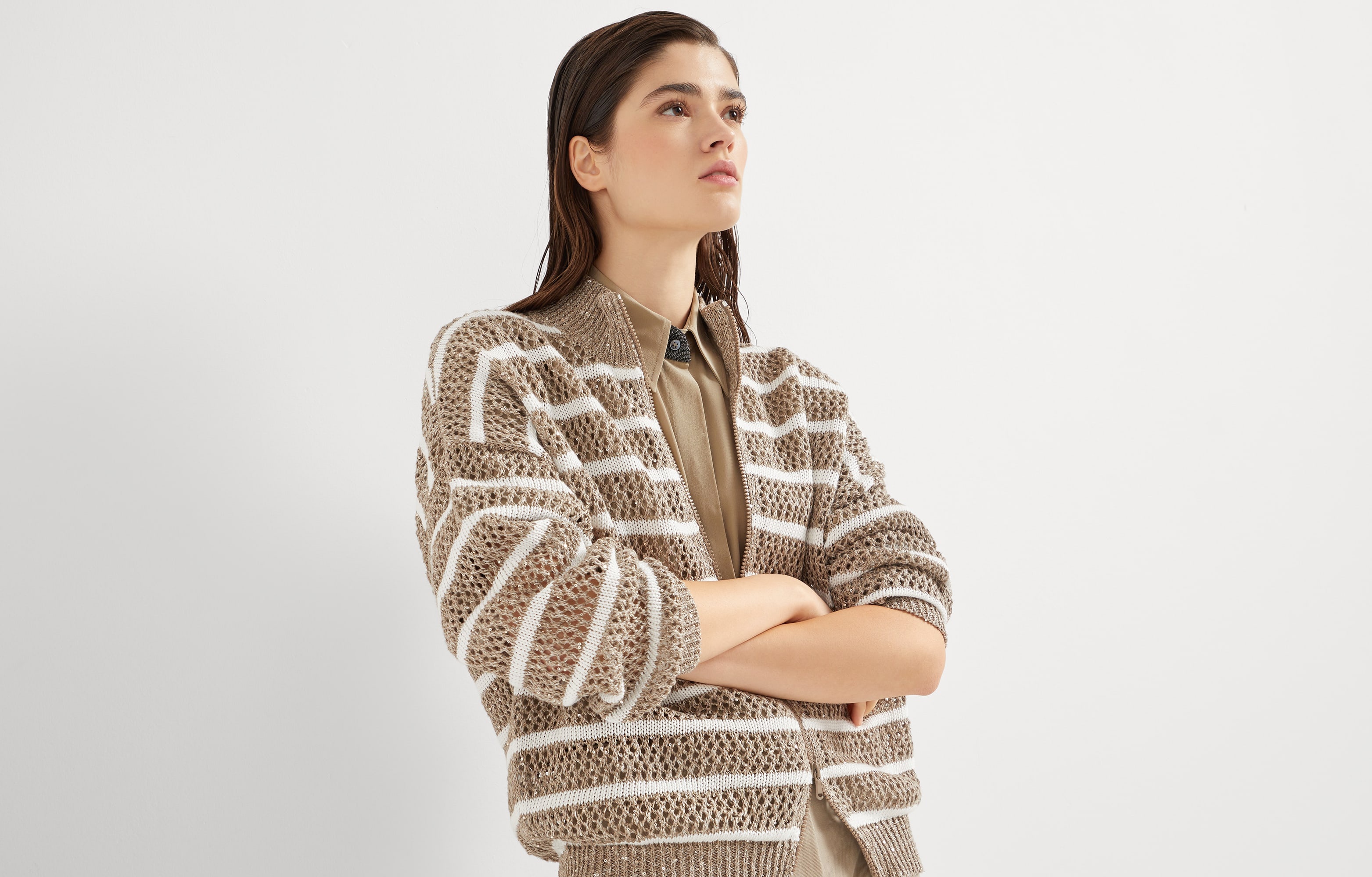 【★エレガント★】Brunello Cucinelli ☆ メランジ コート Brunello Cucinelli Herringbone Sport Coat in Coral - Taylor