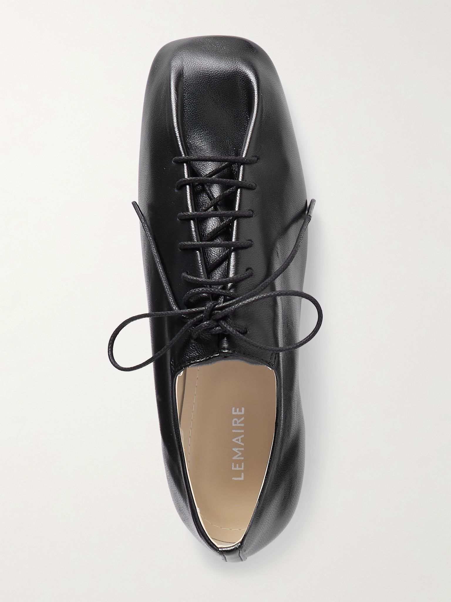 Souris leather brogues Black - 5