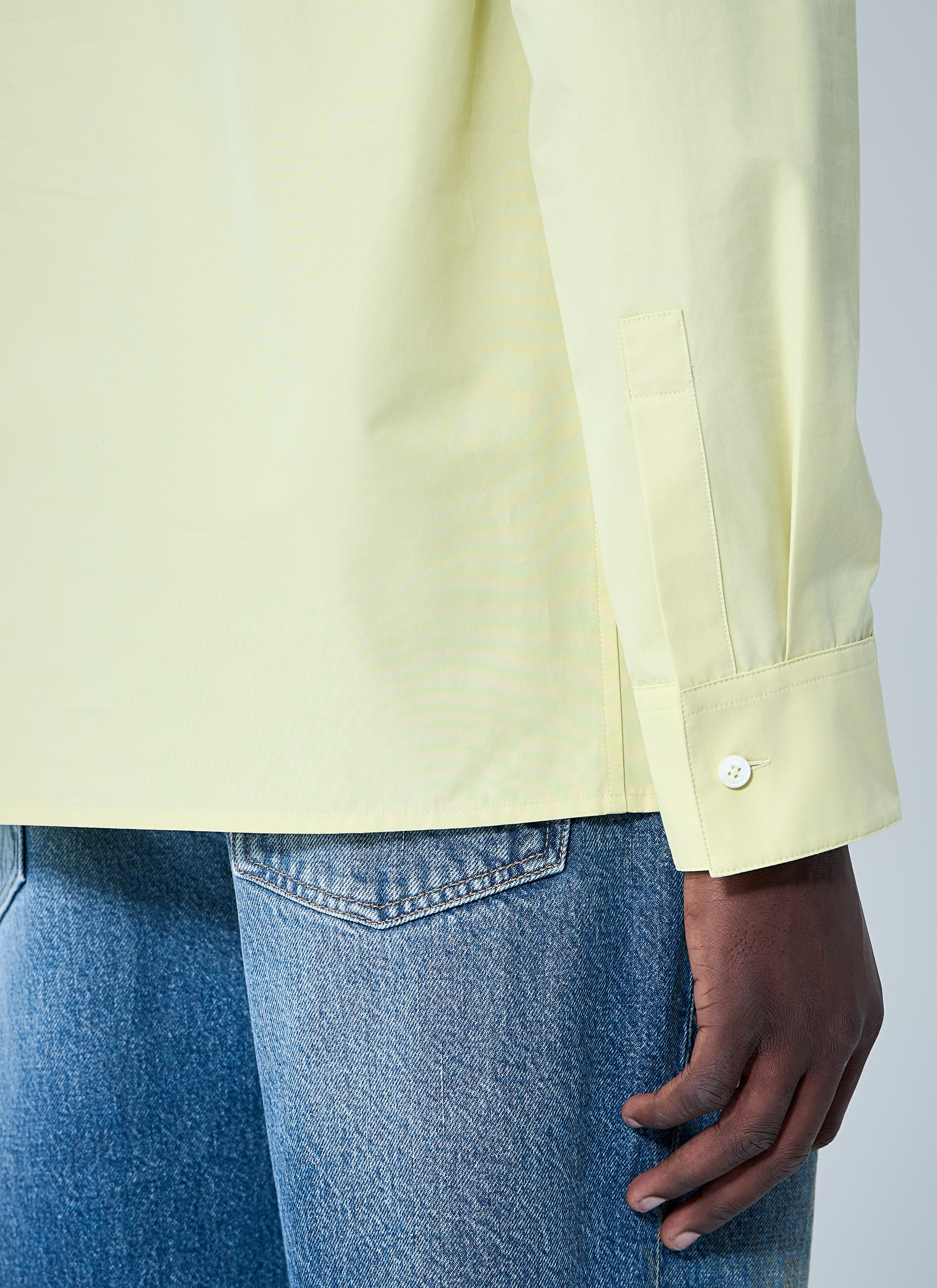 Jil Sander Men Classic Shirt With Tie - 6