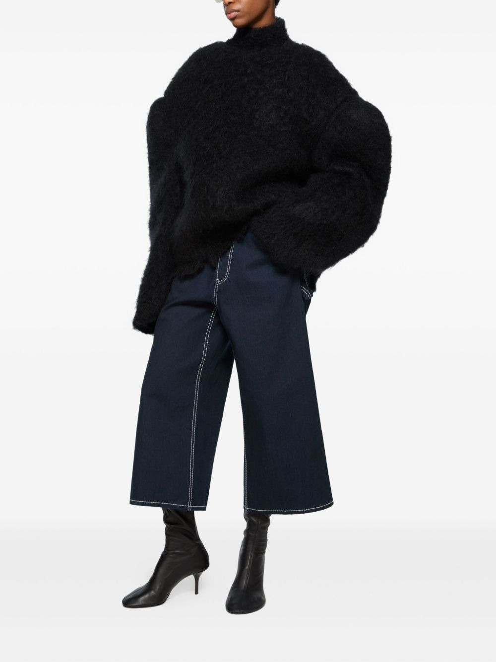 slouchy leather boots - 4