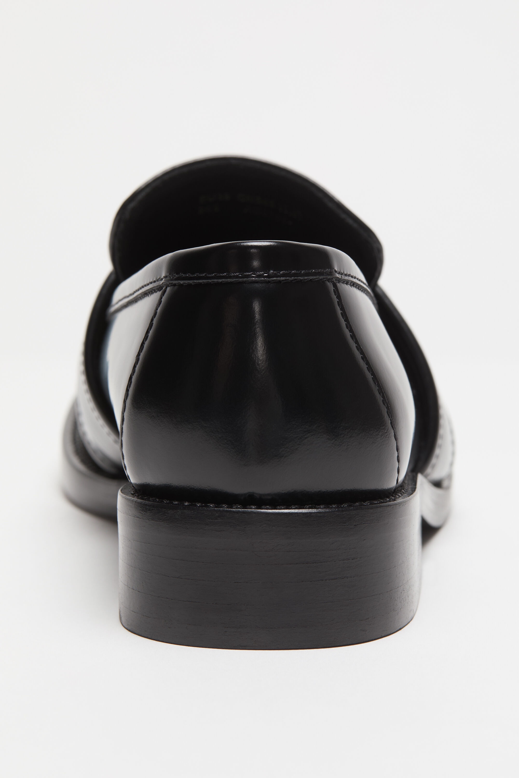Leather loafers - Black - 4