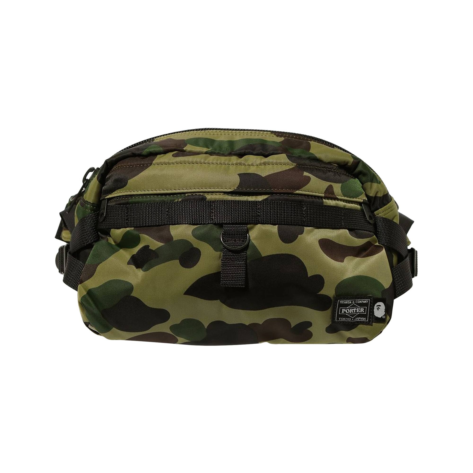 BAPE x Porter Yoshida 1st Camo Waist Bag 'Green' - 1