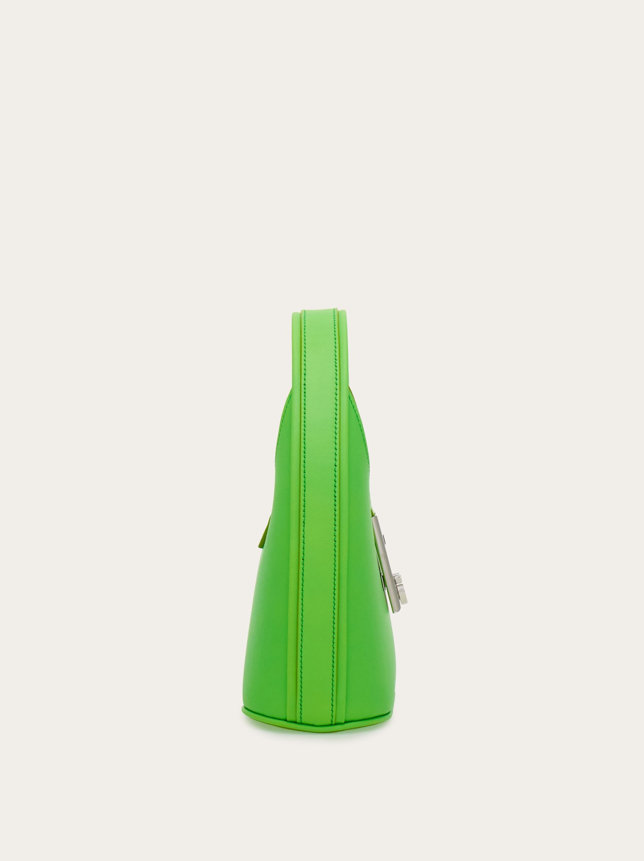 Mini Hobo bag with Gancini buckle - 4