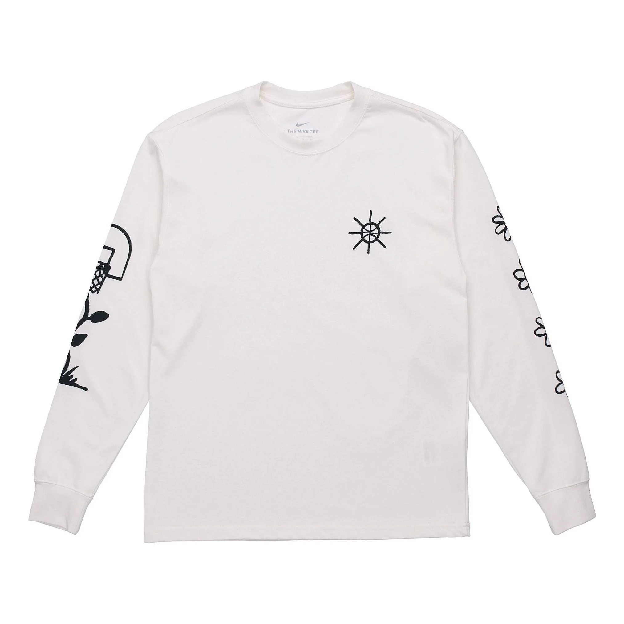 Nike MENS Sports Casual Long Sleeve Crew-neck White DC1286-910 - 1