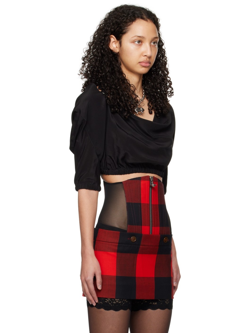 Black Dirndl Blouse - 2
