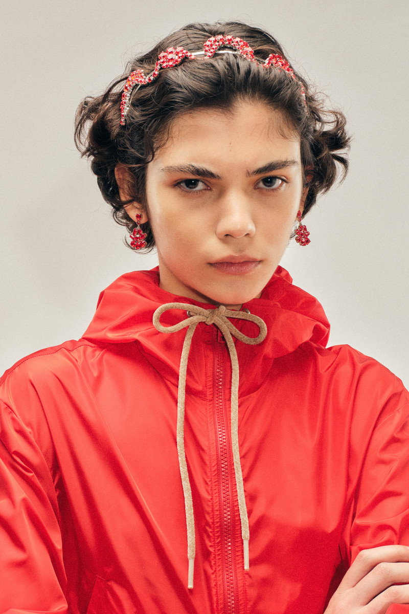 Simone Rocha Heartbloom Drop Earrings outlook
