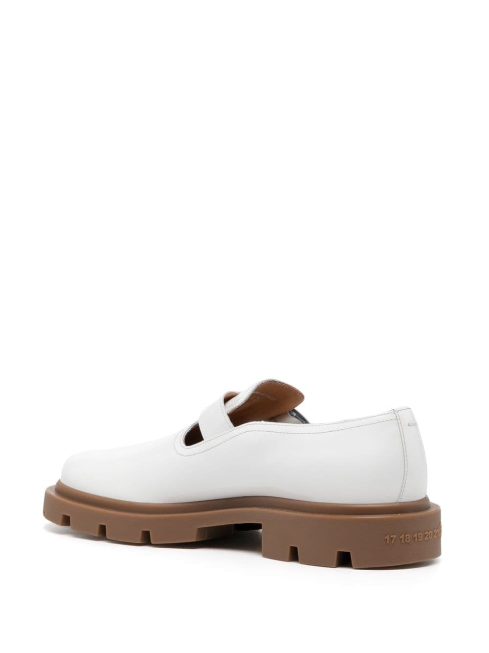 Ivy leather monk loafers - 3