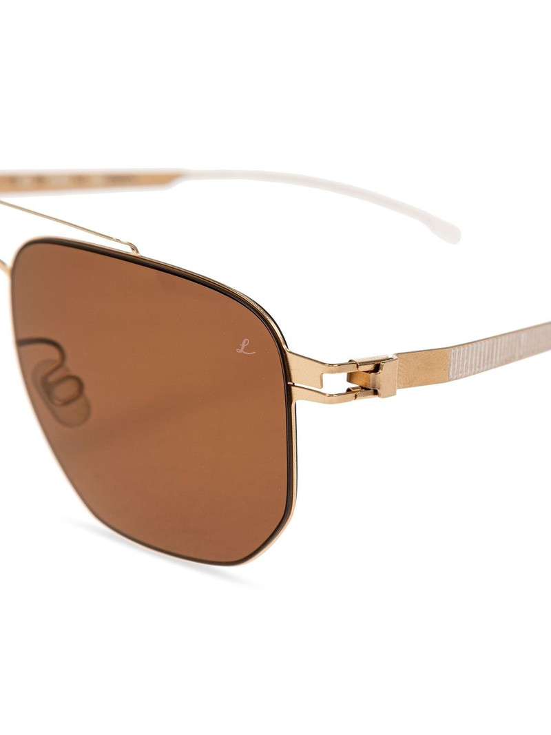 MYKITA X Leica geometric-frame sunglasses outlook