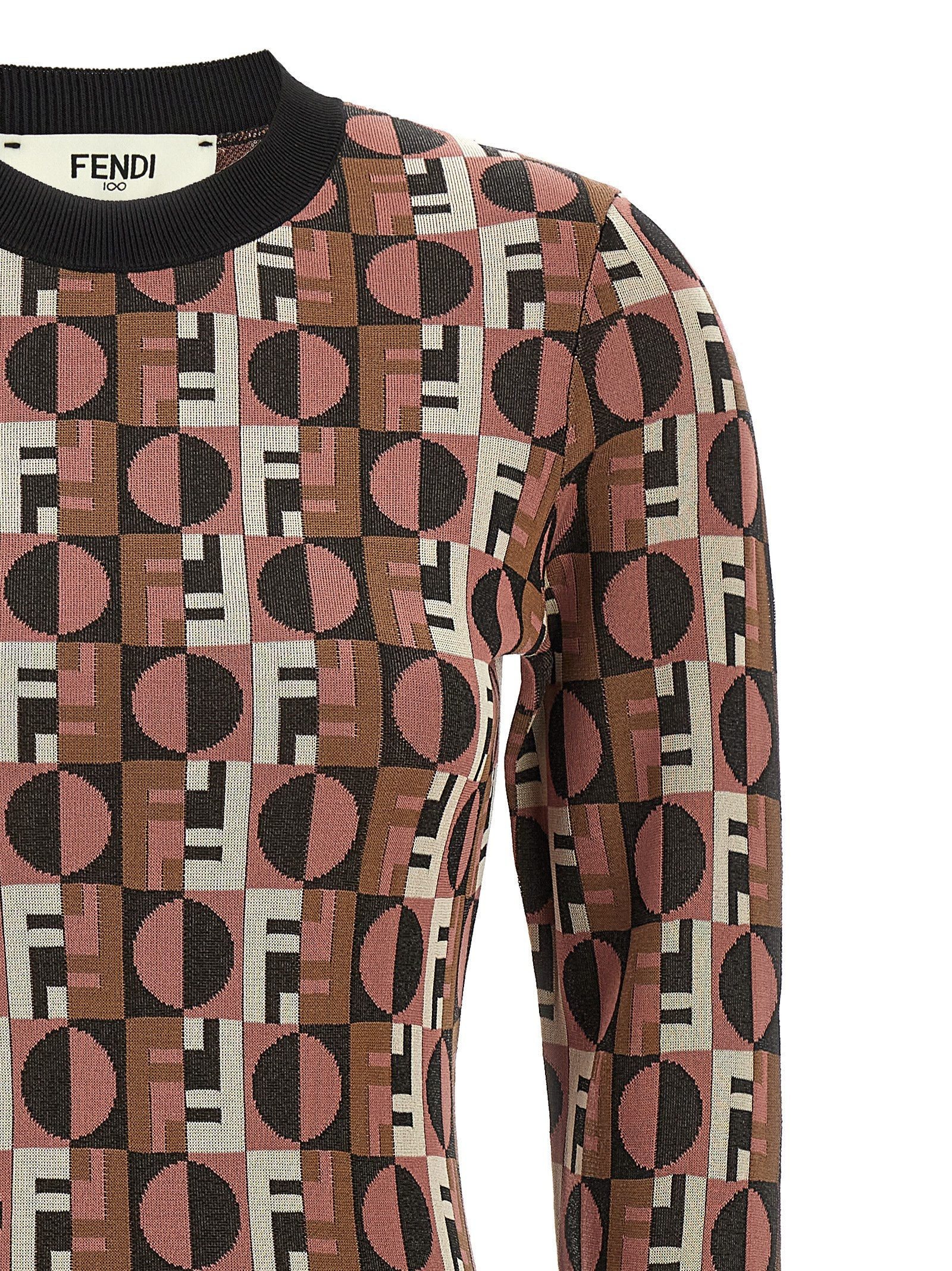Fendi Optical Dresses Pink - 3