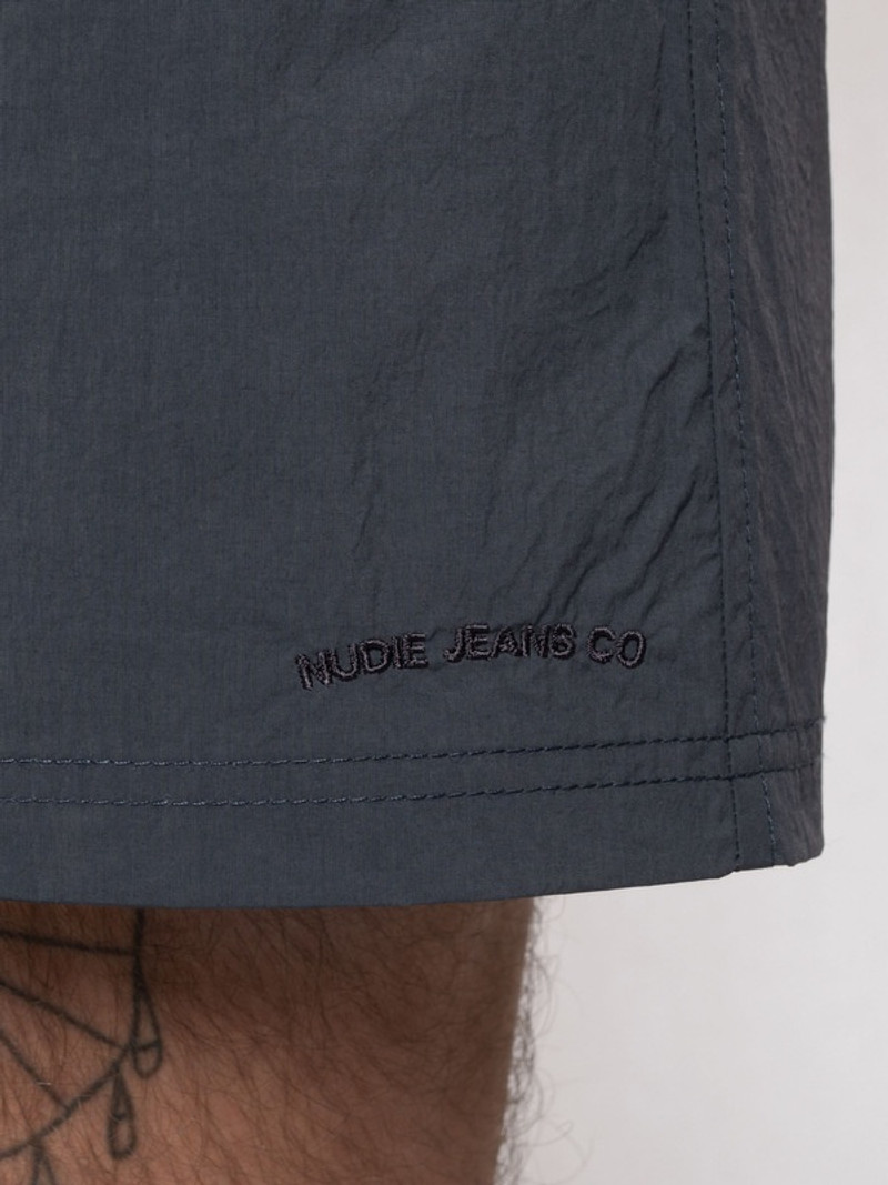 Swim Trunks Solid Navy 4