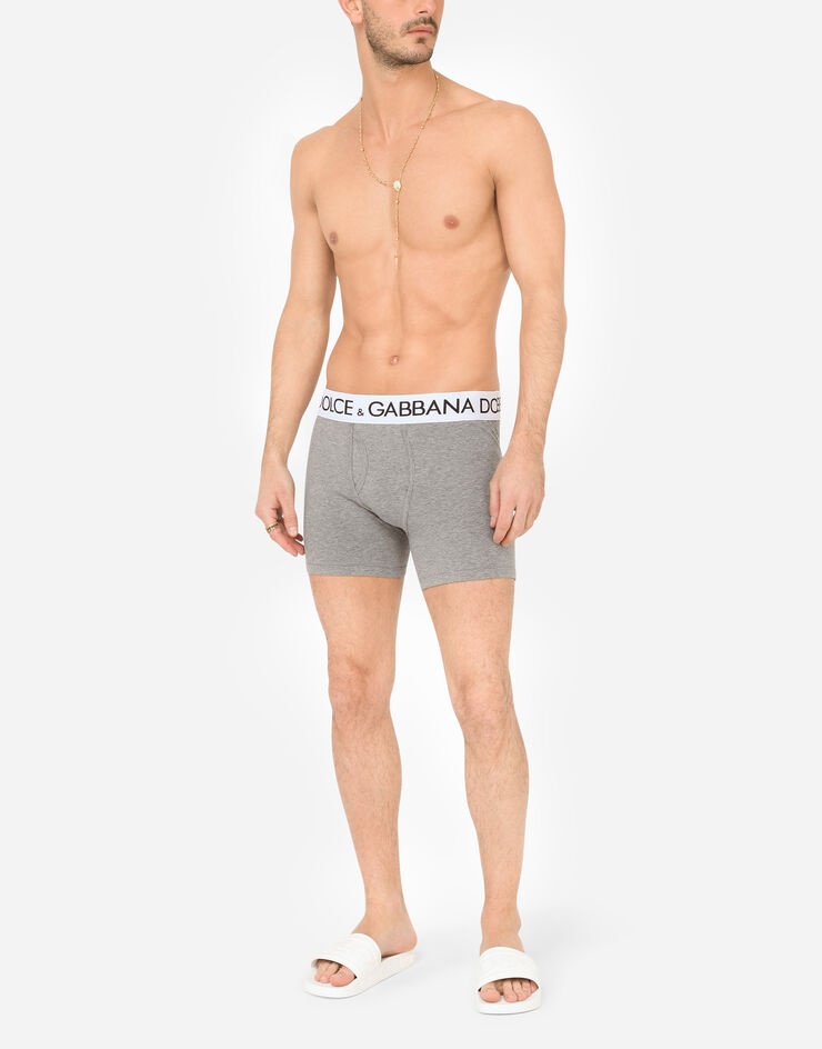 Long-leg two-way stretch cotton boxers - 2