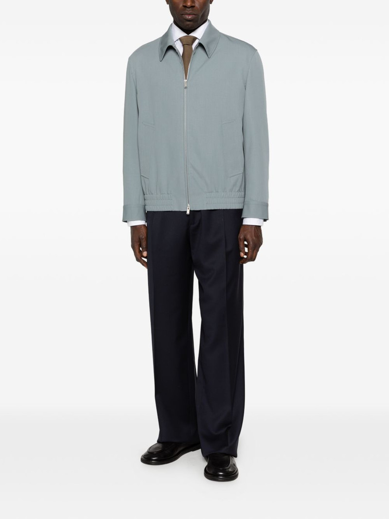 LARDINI Aiden zip-up jacket outlook