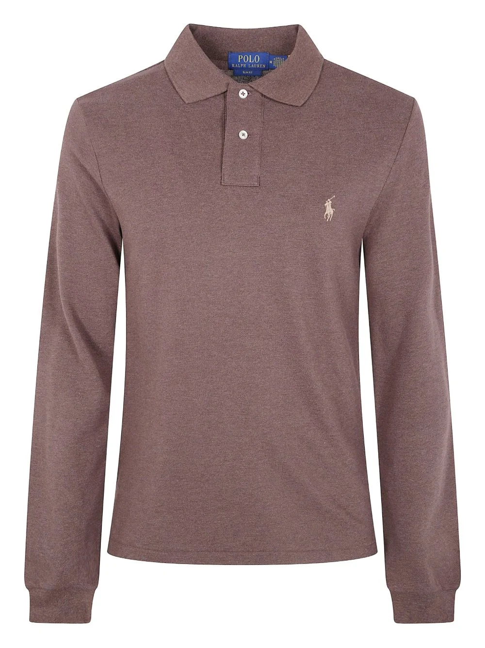 long-sleeve polo shirt - 1