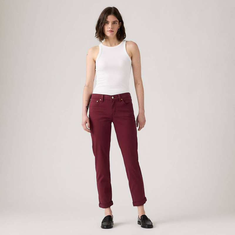 MID-RISE BOYFRIEND WOMEN'S PANTS 1