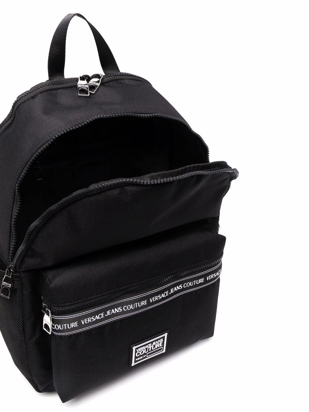 logo-tape detail backpack - 5