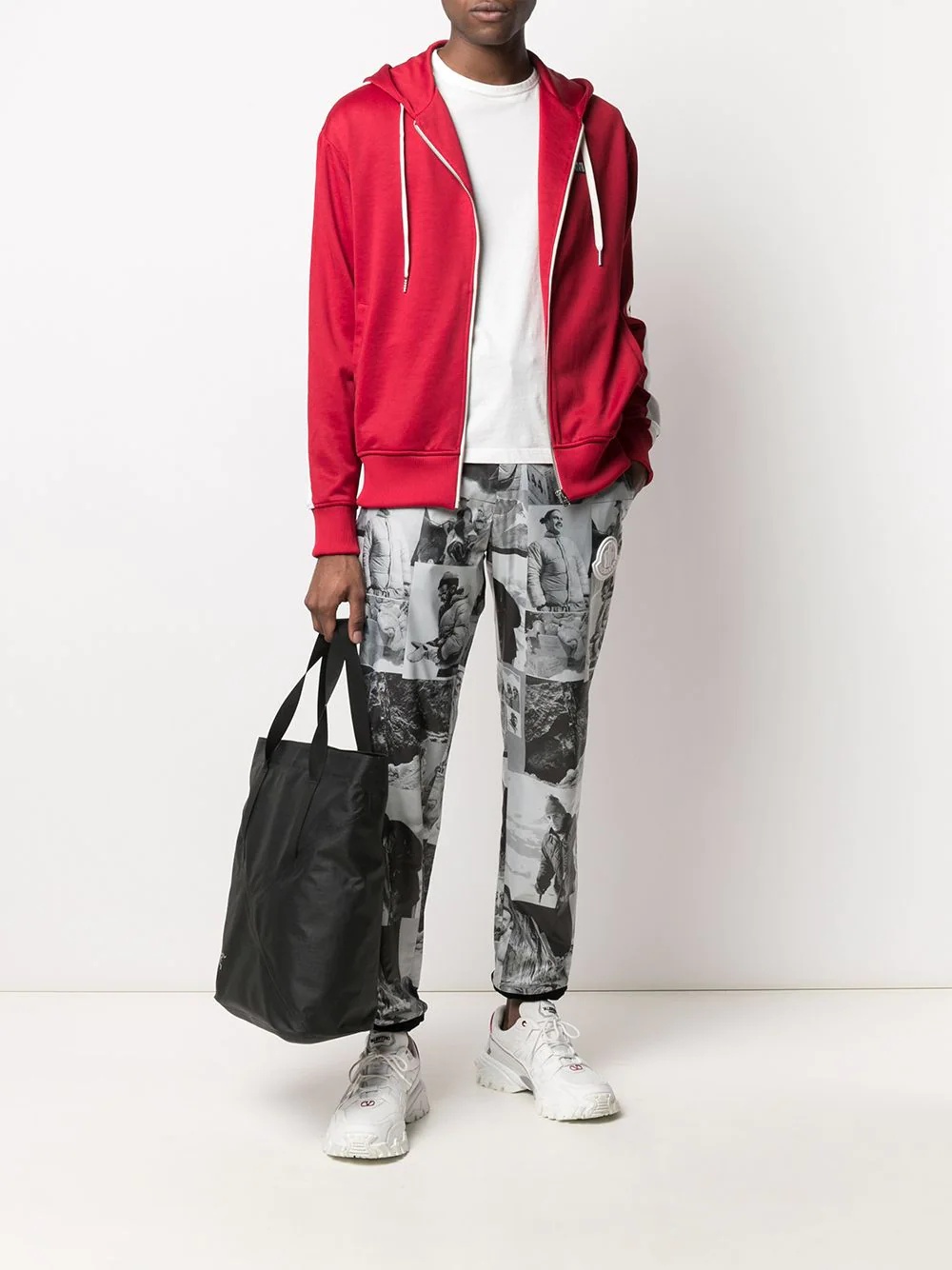 graphic-print track pants - 2