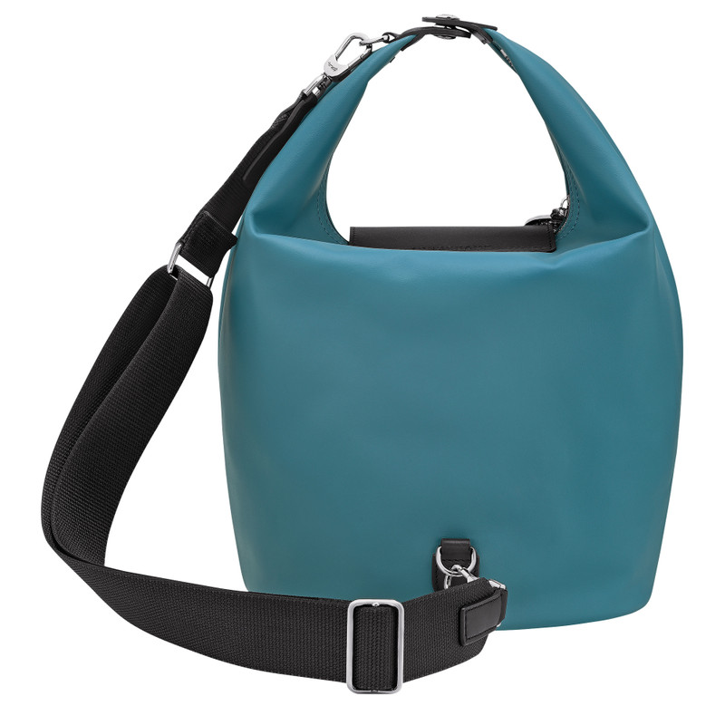 Le Pliage Xtra Crossbody bag Lagoon - Leather 4