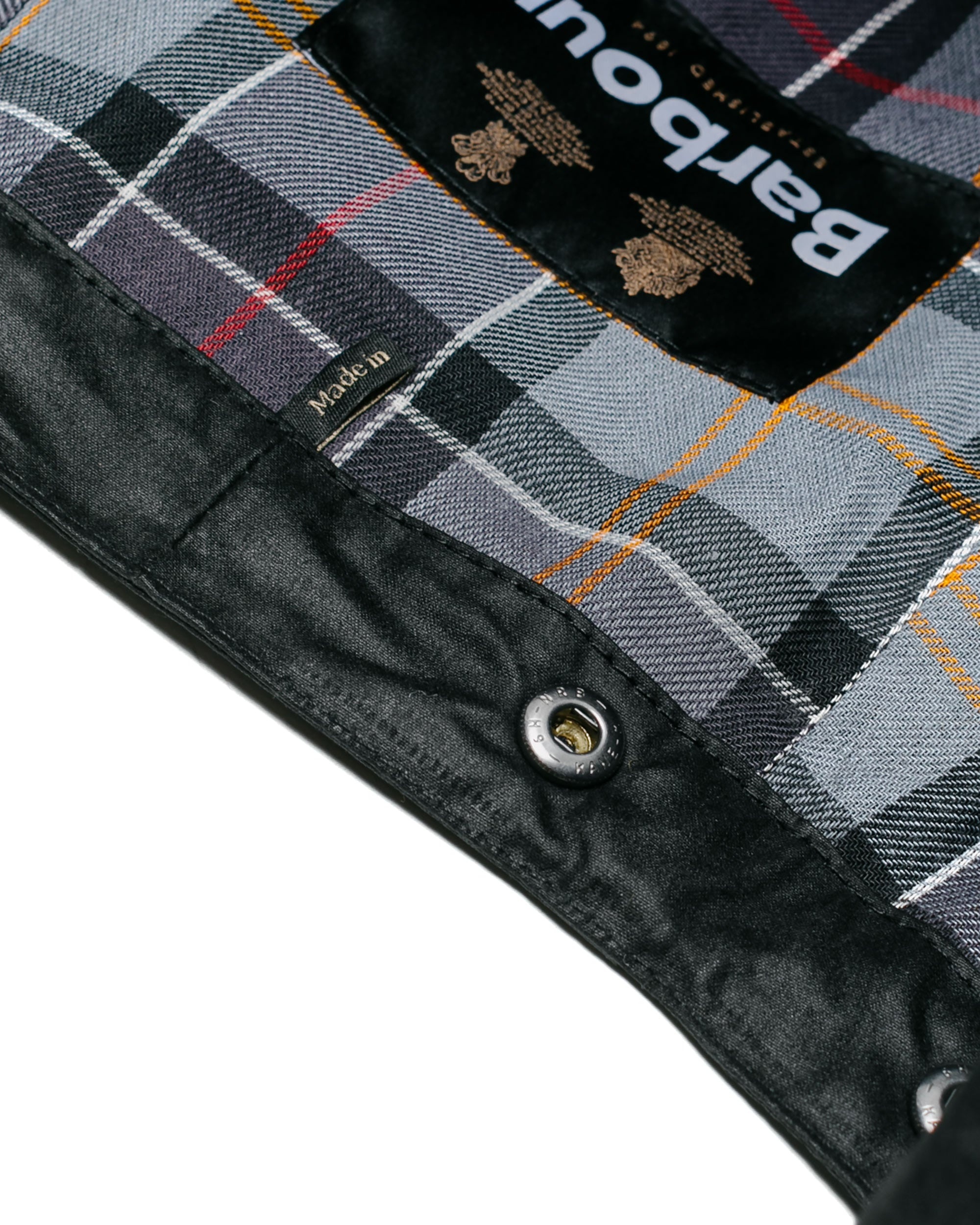 Waxed Cotton Hood Black - 3