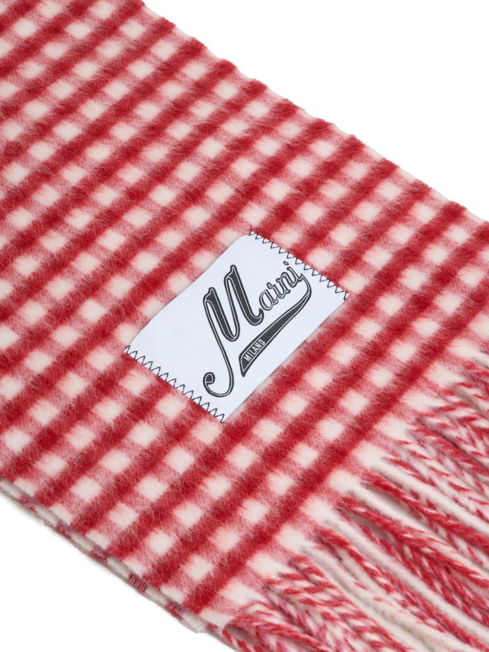 gingham scarf - 2