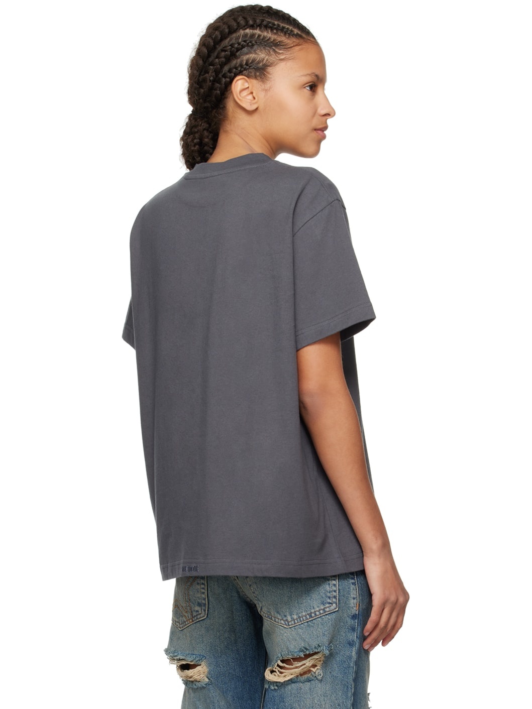 Gray Printed T-Shirt - 3