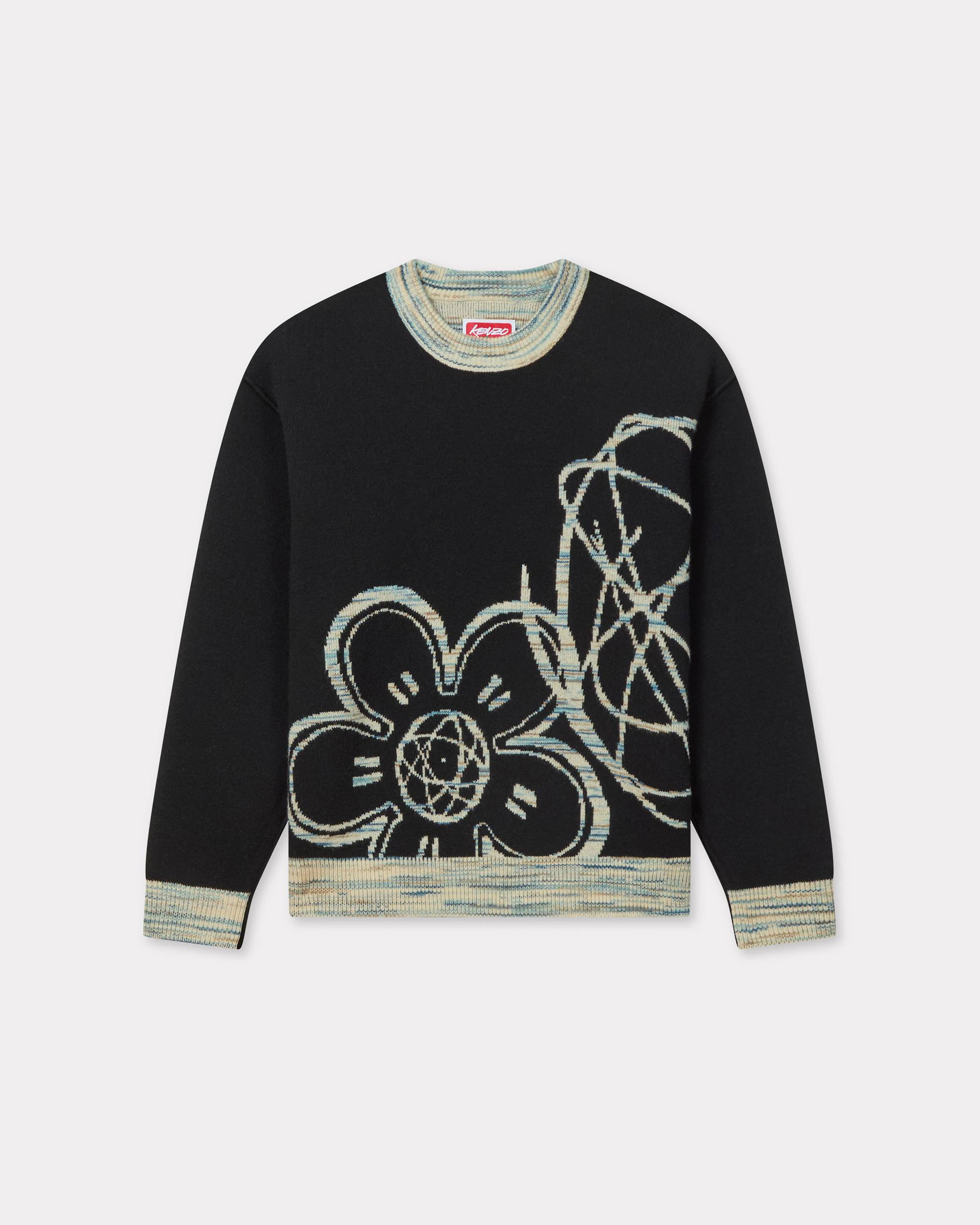 'Kenzo x Futura 2000' reversible jumper in wool - 1