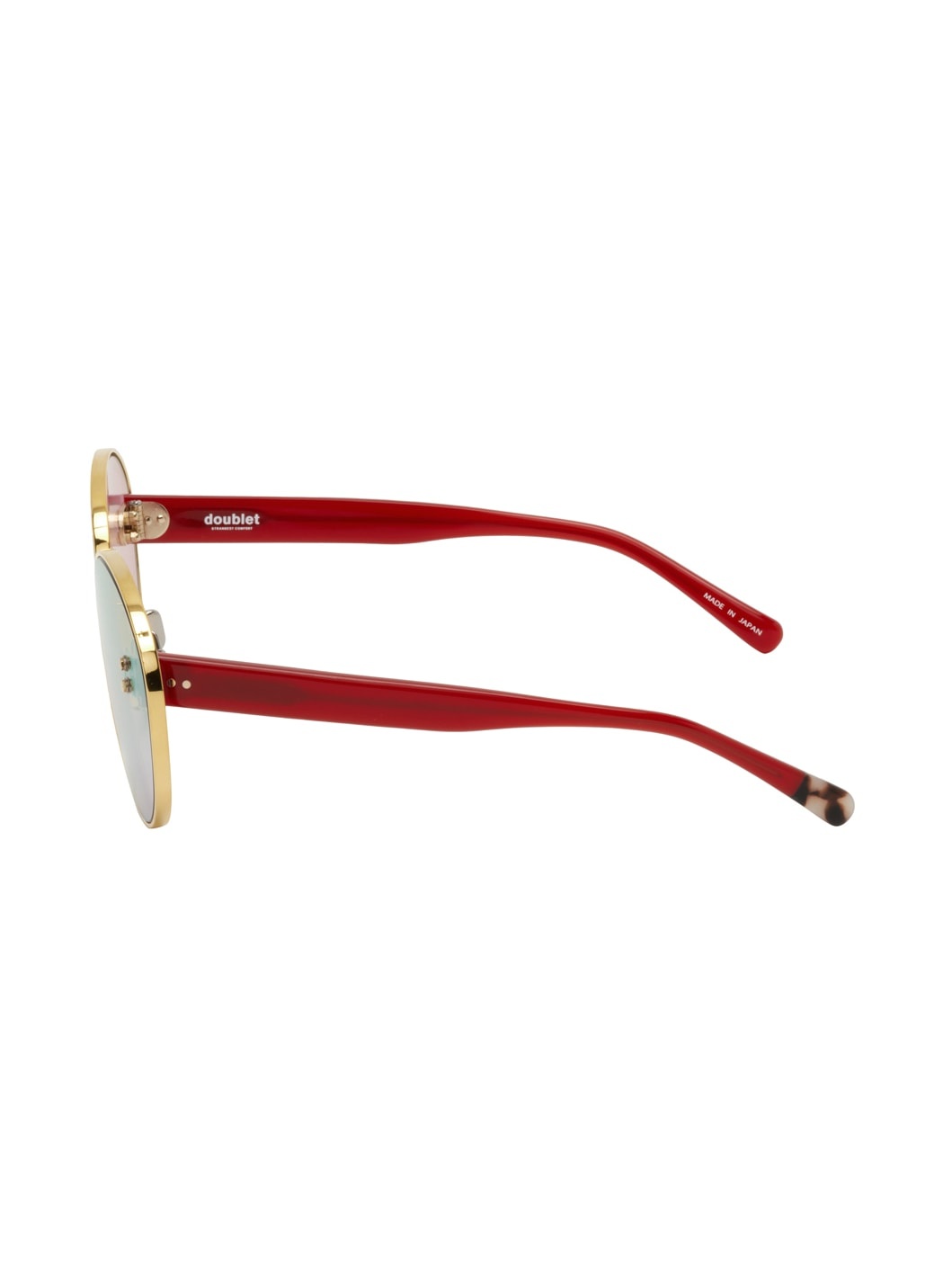 Gold & Red 817 Blanc LNT Edition Flame Sunglasses - 3