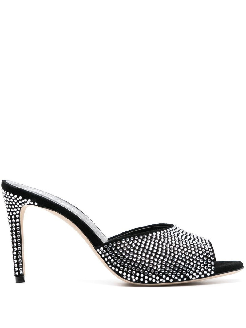 90mm crystal-embellished open-toe mules 1