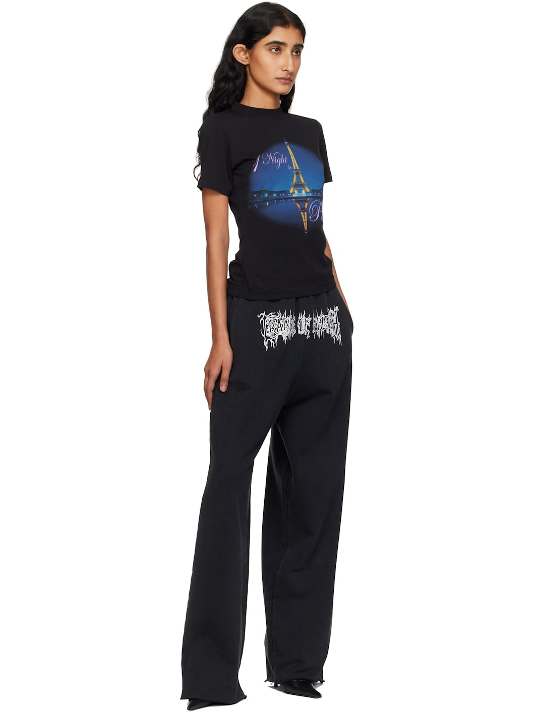 Gray Logo Baggy Lounge Pants - 4