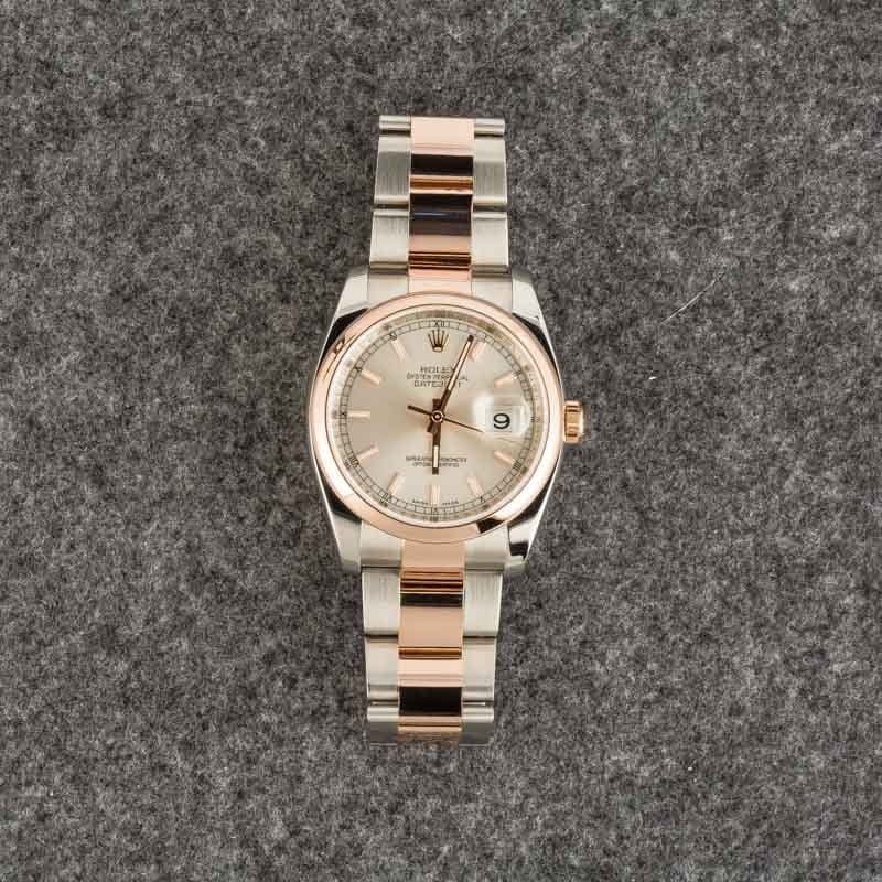 Rolex Datejust Ref 116201 Silver Dial - 7