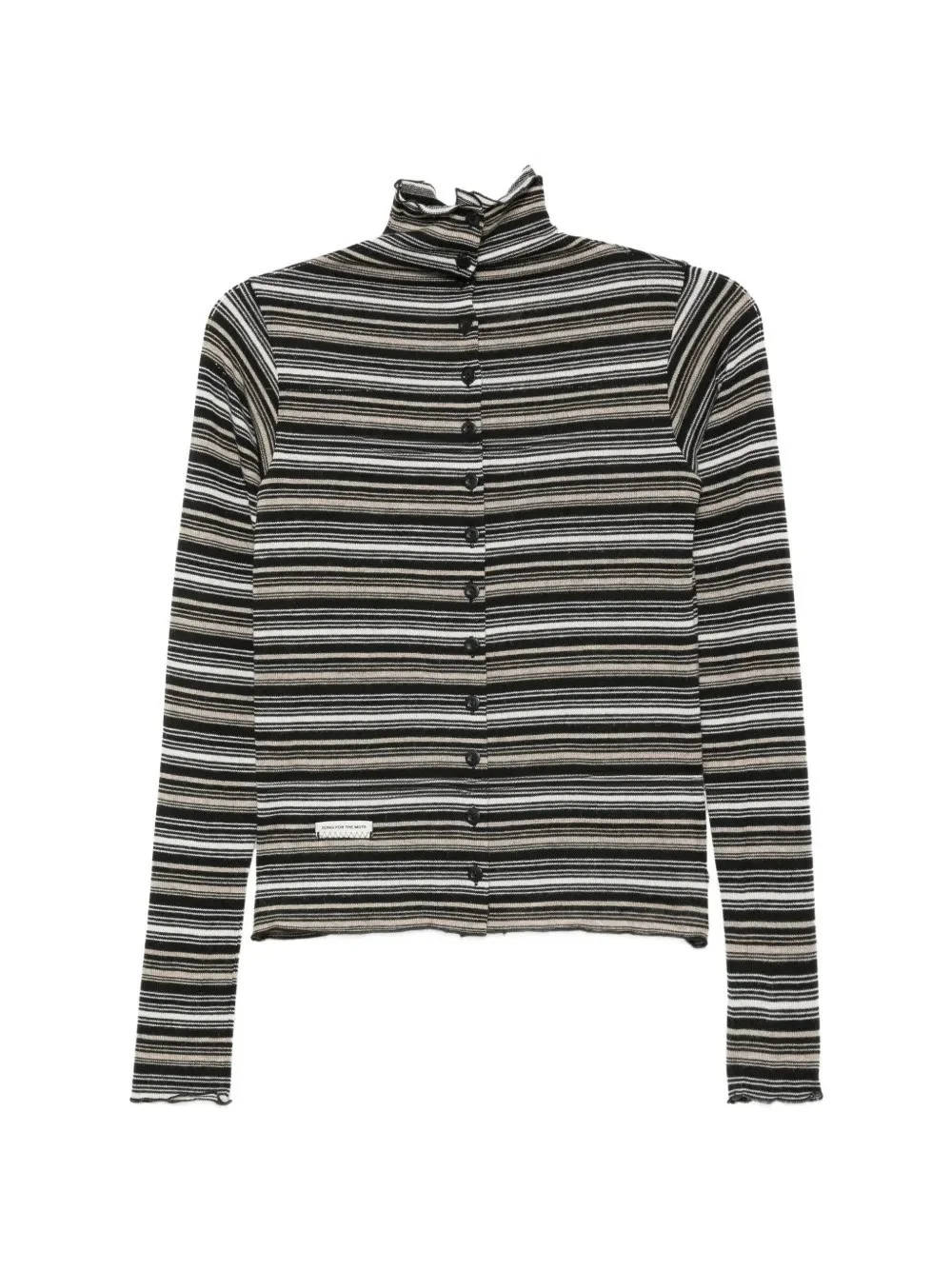 L/S BUTTON UP CARDIGAN - 1
