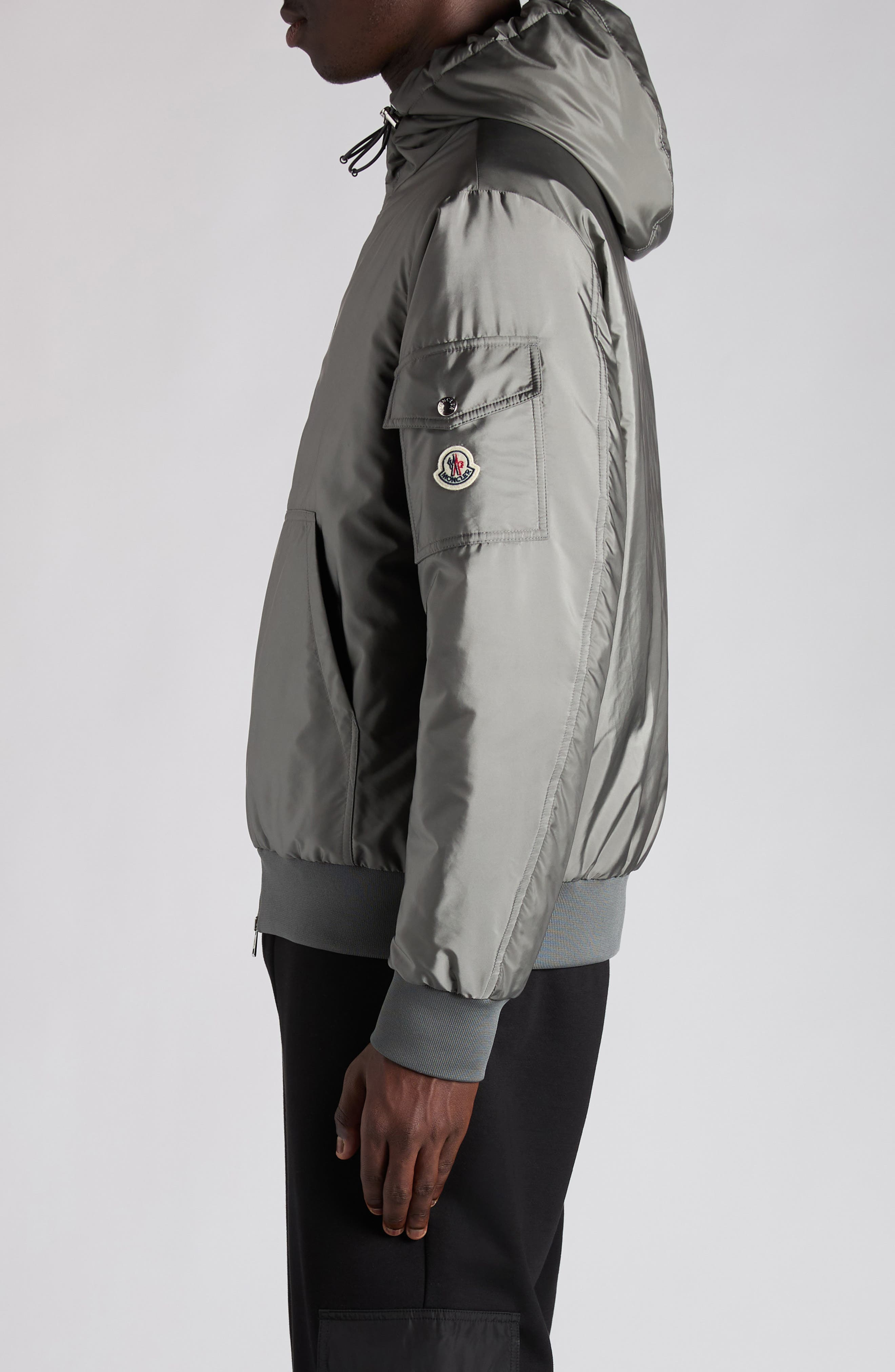 Moncler Poiliot Down Hooded Jacket in Rooftop at Nordstrom - 4