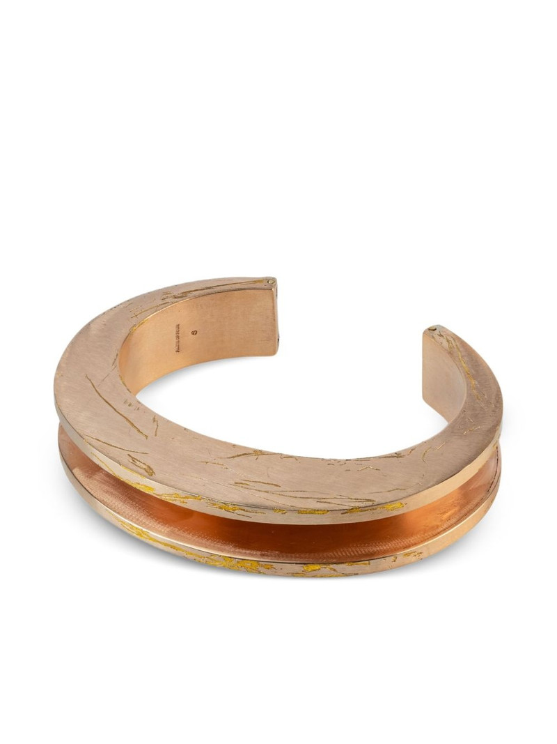 Parts of Four Crescent Crevice v2 bracelet outlook